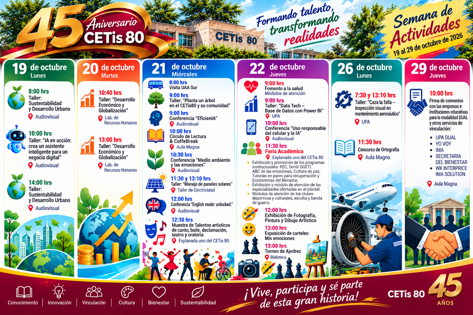 45 Aniversario del CETis No. 80